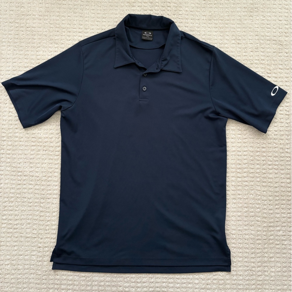 Oakley Dark Blue Men's Polo Shirt
